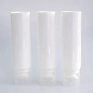 سفید خالی پلاسٹک کاسمیٹک نلیاں