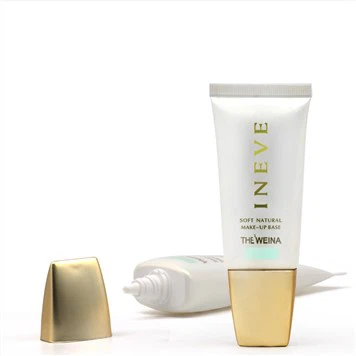 سنسکرین کے لئے کاسمیٹک ٹیوب